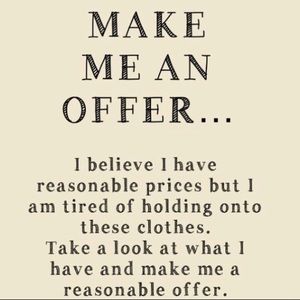 Everything is up for grabs!